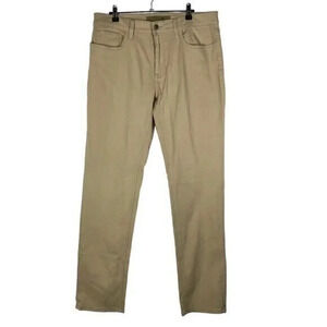Joe's Jeans Khaki Light Tan Slim Straight Leg Jeans 33